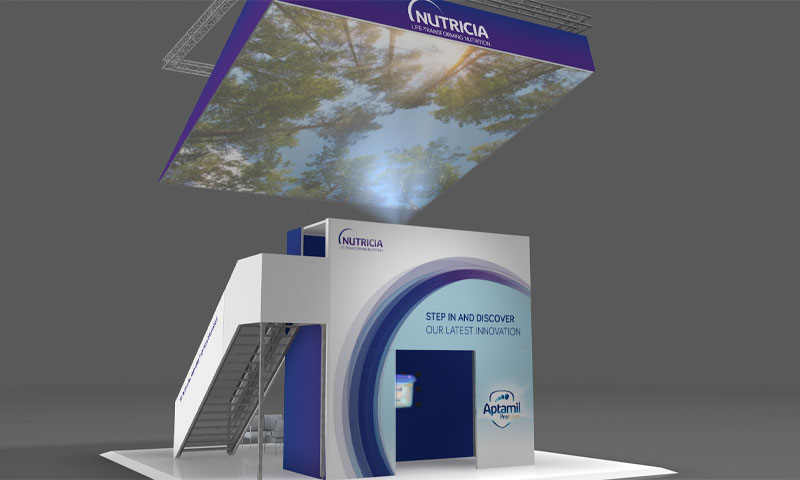nutricia 3d stand